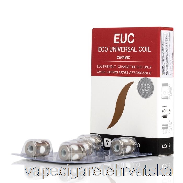Vape Hrvatska Vaporesso Euc Zamjenske Zavojnice 0.3ohm Keramičke Euc Ss316l